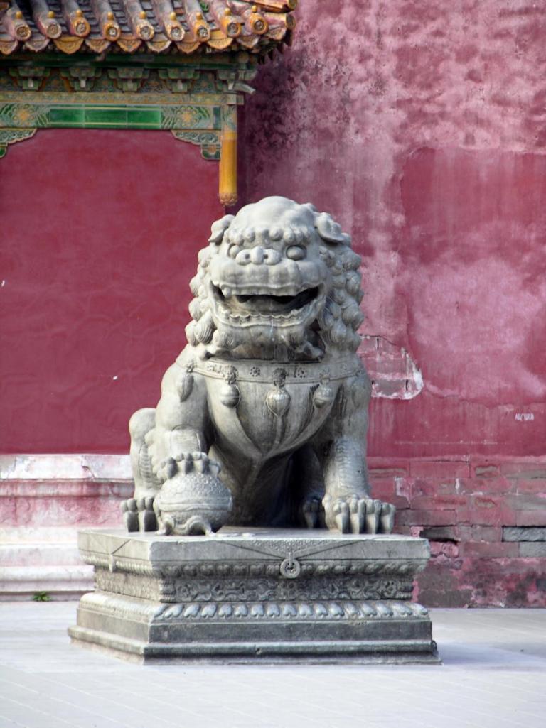 Male Shishi - Forbidden City, Bejing, China 2007