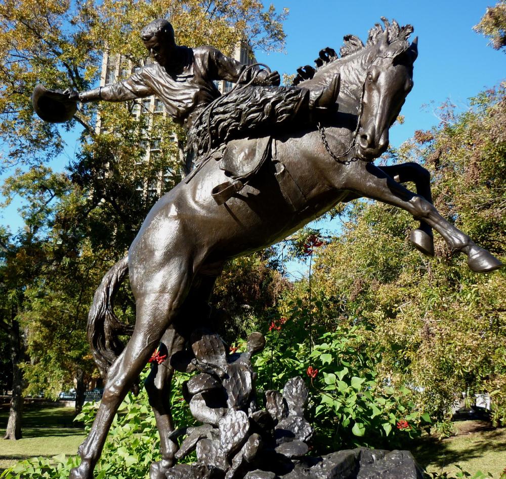 Cowboy Bronze Texas Capitol Grounds1 - Nov 14