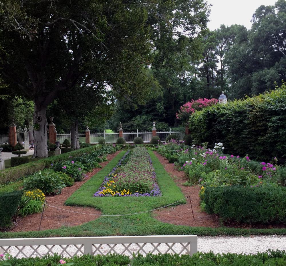 Williamsburg Governor's Palace Gardens - August 2015
